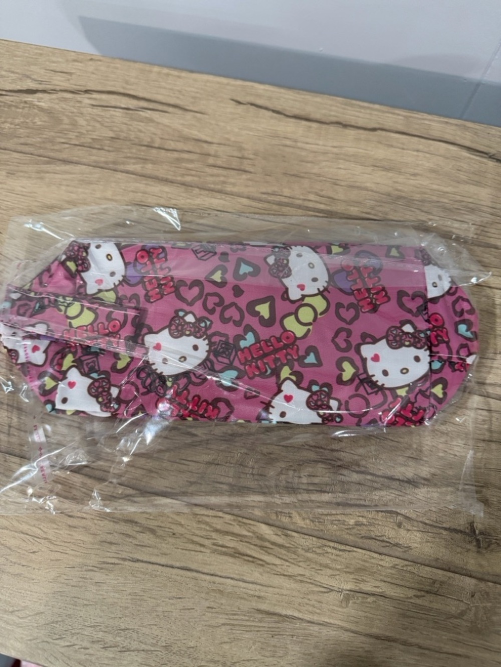 Hello Kitty Leopard Makeup Bag